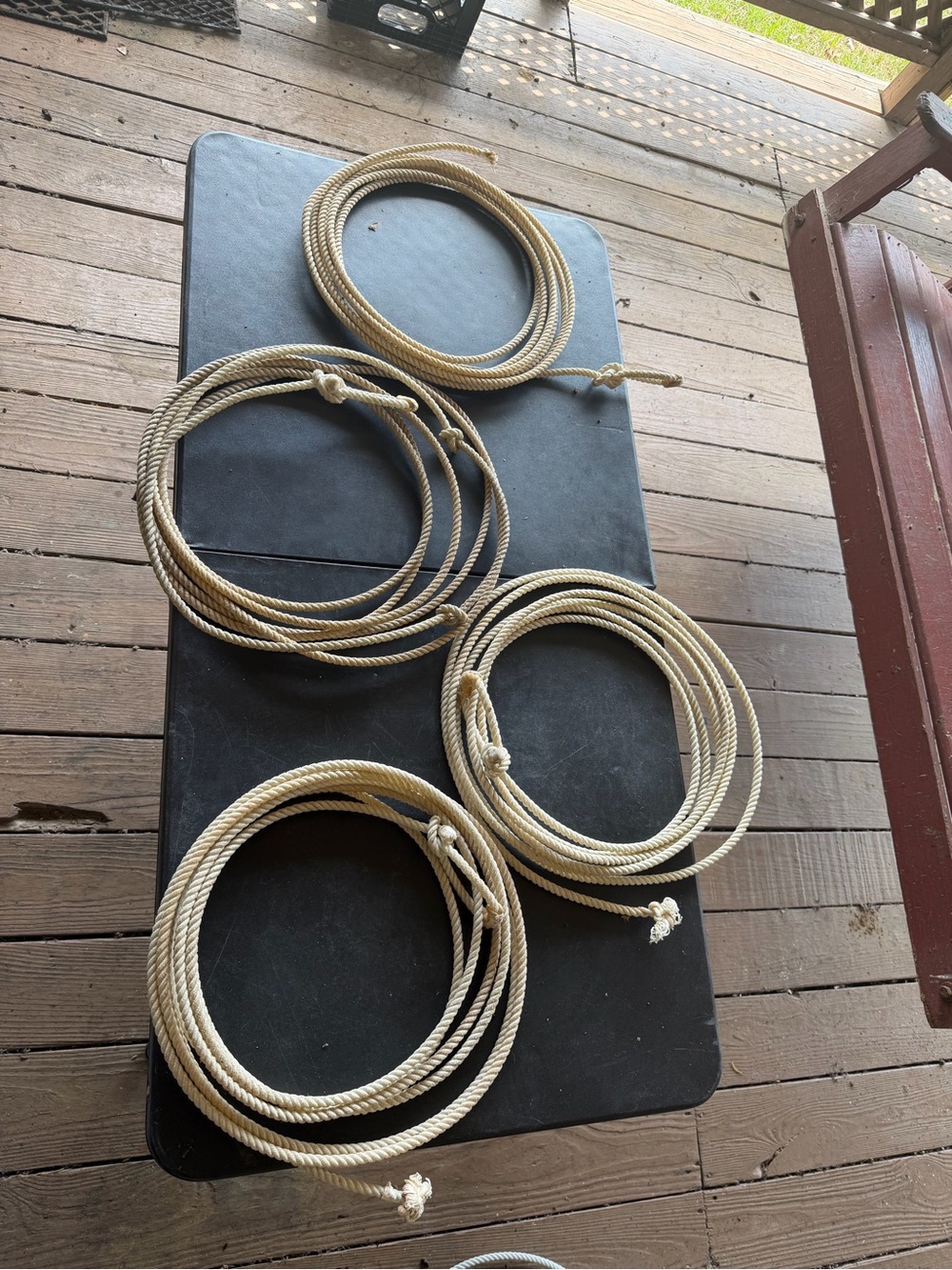 King 9.5 White Poly’s Heavily Used